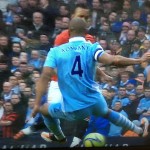 Kompany Red Card Small2 150x150 Vincent Kompany Red Card FA Cup Manchester United (2 3) Four Match Ban!