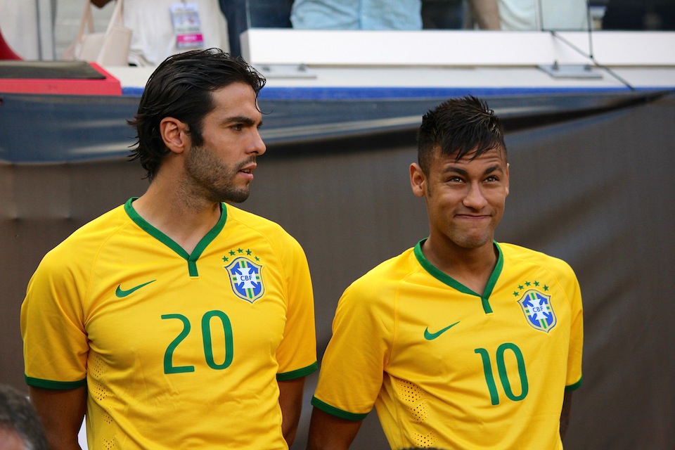 Neymar, Kaka Headline Brazil Team That Will Face Costa Rica at Red