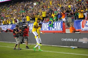 Neymar Goal Celebration Rafinha