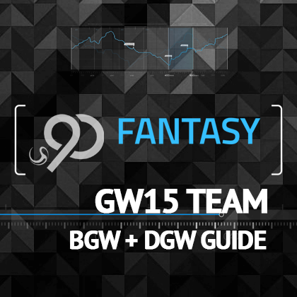 The Minimalist Guide to Blank and Double Gameweeks GW15